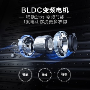 海尔（Haier) 滚筒洗衣机全自动 高温除菌除螨 10KG大容量 BLDC变频电机 EG10014B39GU1