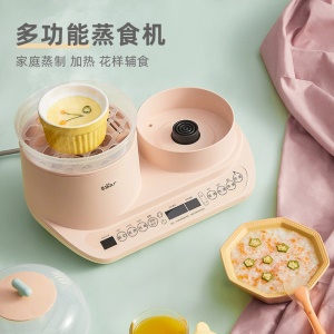 小熊（Bear）恒温水壶 调奶器1.2L 温奶器 奶瓶消毒器带烘干 暖奶热奶器蒸食消毒锅五合一 TNQ-C12G1