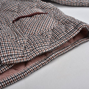 芬腾 夹棉睡衣男珊瑚绒三层加厚冬季新品法兰绒加绒长袖开衫秋冬天保暖家居服套装 咖啡 XL