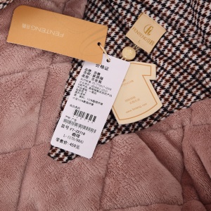 芬腾 夹棉睡衣男珊瑚绒三层加厚冬季新品法兰绒加绒长袖开衫秋冬天保暖家居服套装 咖啡 XL