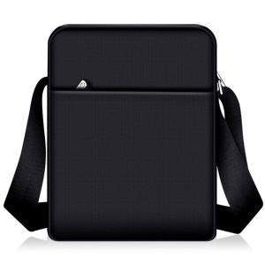 七匹狼单肩包男士斜挎包男 时尚百搭背包商务电脑包休闲男包 黑色CD106026-2