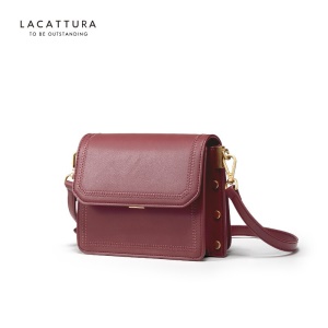 缇纳迷你ck小包包女包新品单肩斜挎包女士2021新款潮流行春夏时尚休闲百搭网红风琴明星同款式品牌丝巾 巧克力酒红