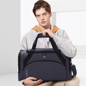 维多利亚旅行者 VICTORIATOURIST旅行包 健身包大容量行李包手提包男女旅行袋V 7010灰色