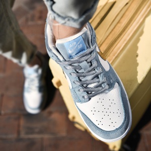 NIKＥ LA秋季新款dunk sb冰雪奇缘联名款空军·一号低帮莆田a·j潮鞋男女情侣板鞋 冰雪奇缘 43