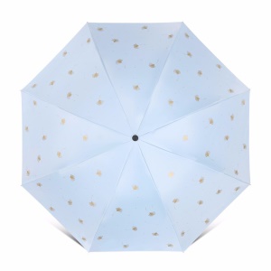 天堂伞防晒伞遮阳伞防晒防紫外线太阳伞户外伞晴雨伞小巧轻便伞 浅兰